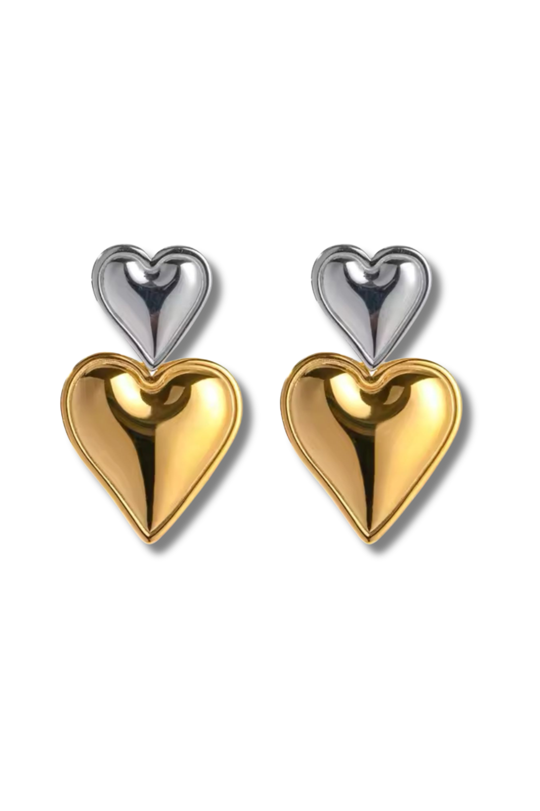 HEART COLLECTION– Zeitlose Eleganz Edelstahl in 18 Karat Vergoldung